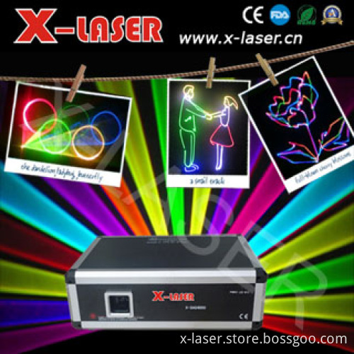 2W RGB Full Color Animation Laser Light (X-RGB2000A)